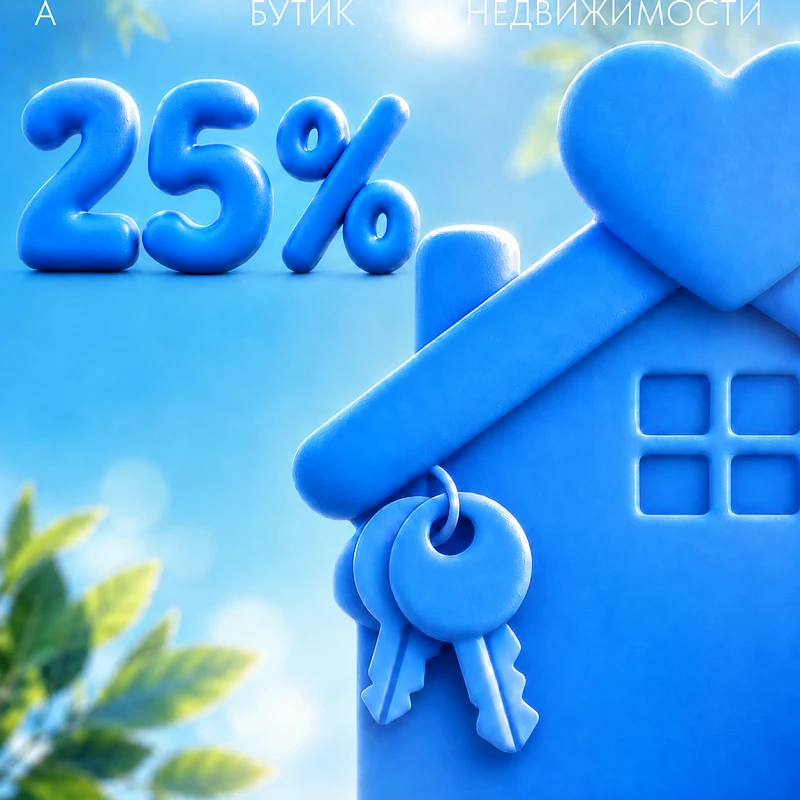 Скидка до 25% на квартиры в ЖК
